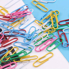 Colorful Paper Clip Folder for Storage and Organization