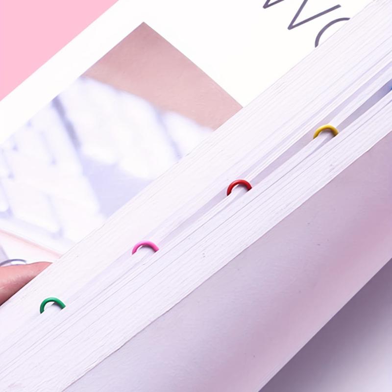 Colorful Paper Clip Folder for Storage and Organization