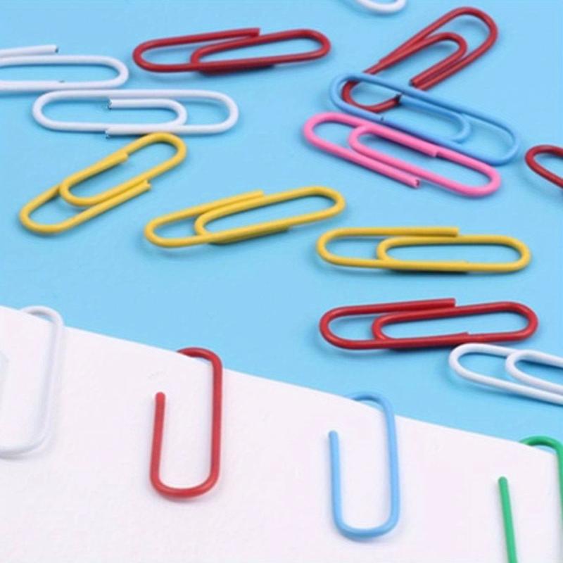 Colorful Paper Clip Folder for Storage and Organization