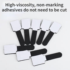 Cable Storage Organizer Self-adhesive Desktop Wall Fixed Cable T