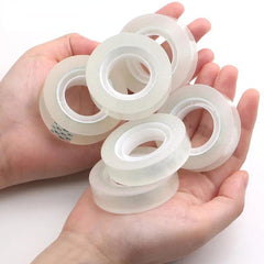 Mini Transparent Tape Student Stationery 12 18mm