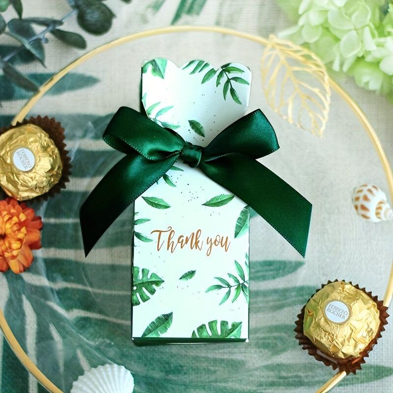 Eid Mubarak Candy Box Palm Leaves Baby Shower Packaging
