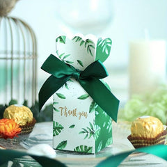 Eid Mubarak Candy Box Palm Leaves Baby Shower Packaging