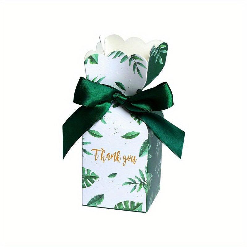 Eid Mubarak Candy Box Palm Leaves Baby Shower Packaging