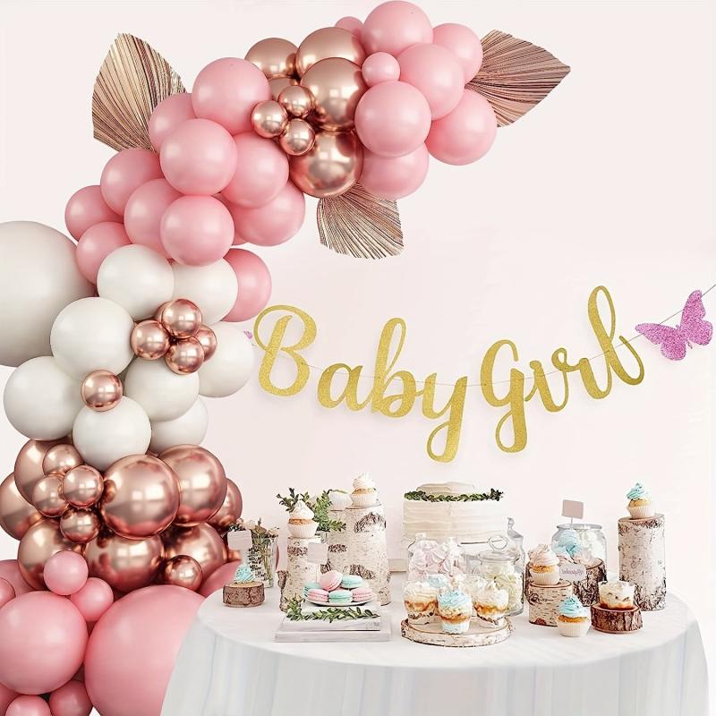 Pink Balloon Garland Arch Kit - Wedding Birthday Graduation Anniversary