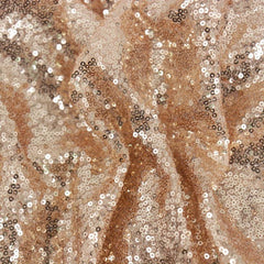 Rose Golden Sequin Table Cloth 180x120cm