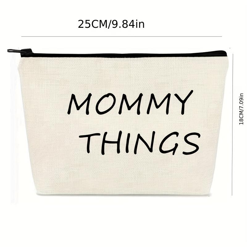 Mommy & Baby Canvas Pouch Set - Travel cases for moms