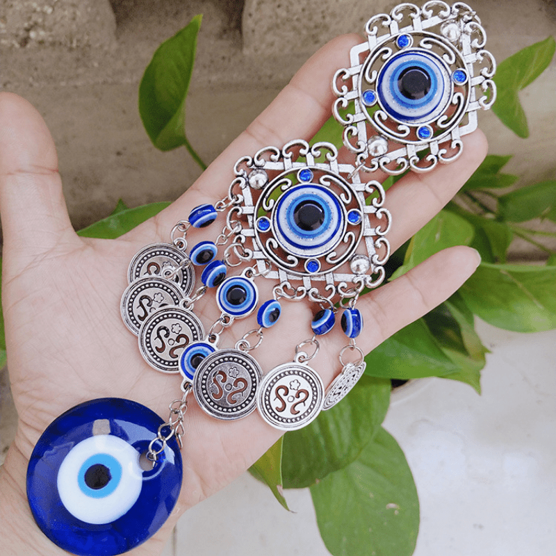 Protective Evil Eye Wall Hanging: Home Decor & Party Favors