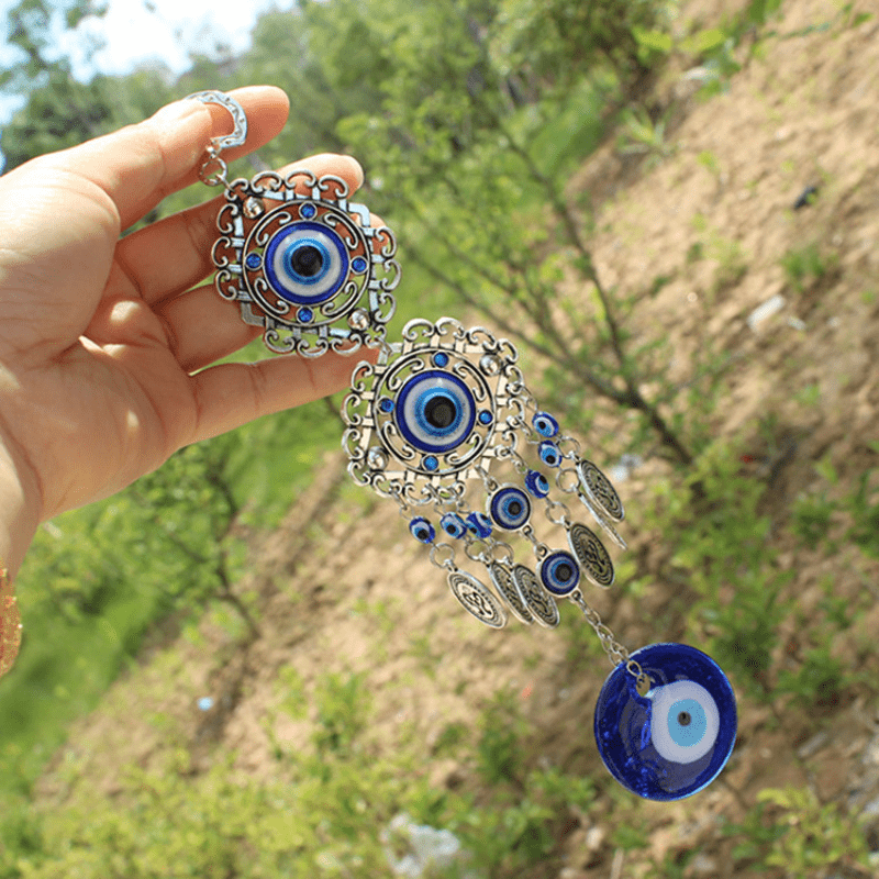 Protective Evil Eye Wall Hanging: Home Decor & Party Favors