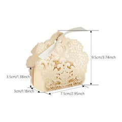 25pcs Shell Box Packaging Box Candy Box Chocolate Packaging Box Party Favors