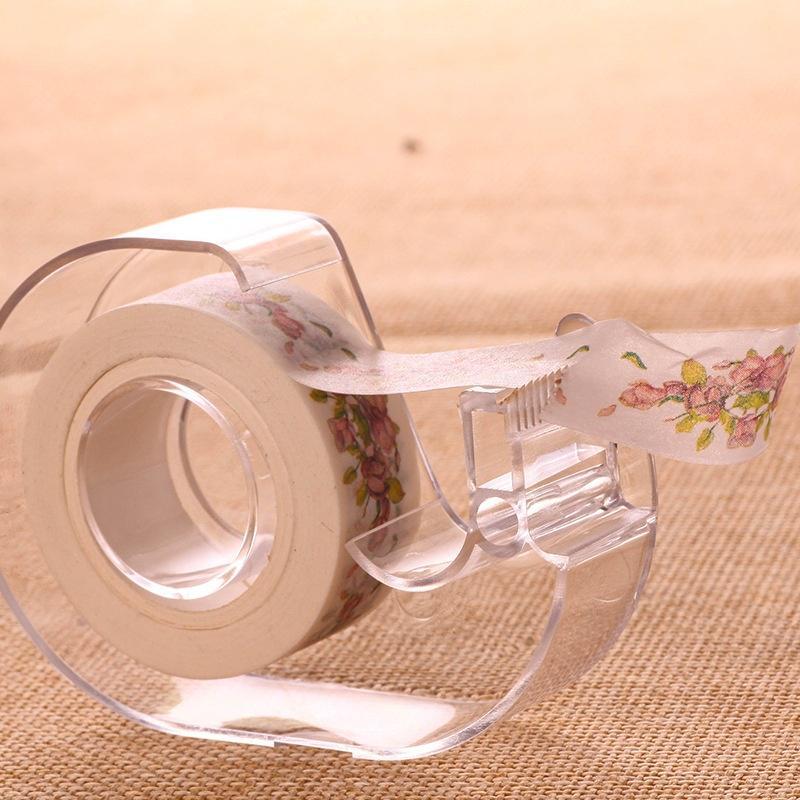 2pcs Portable Hand Tent Tape Cutter Adhesive Tape Cutting Seat