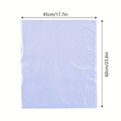 10pcs Extra Large Shrink Wrap Basket Bags Clear Cellophane for Easter