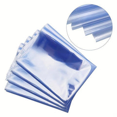 10pcs Extra Large Shrink Wrap Basket Bags Clear Cellophane for Easter