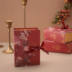 5pcs Antique Magic Book Cardboard Candy Chocolate Gift Packaging Box