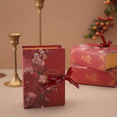 5pcs Antique Magic Book Cardboard Candy Chocolate Gift Packaging Box