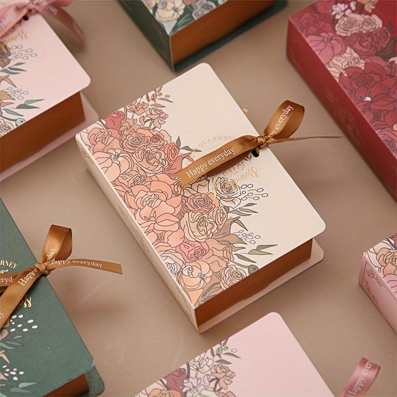 5pcs Antique Magic Book Cardboard Candy Chocolate Gift Packaging Box