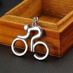 Metal Bicycle Keychain for Cycling - Ideal Gift for Birthdays