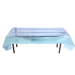 Golden Glitter Foil Tablecloth for Weddings Birthdays