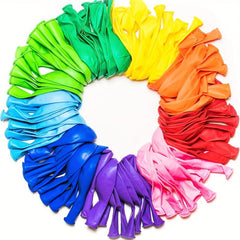 120pcs 30 48 Cm Colorful Rainbow Latex Balloons for Parties & Weddings