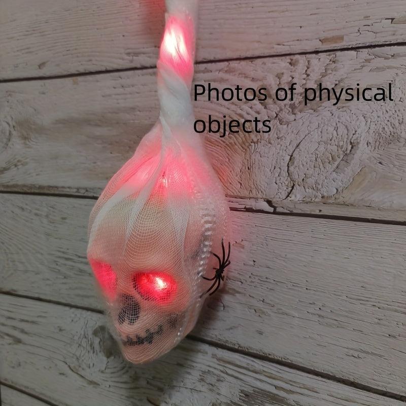 Halloween Horror Glow Voice Control Spider Prop