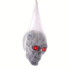 Halloween Horror Glow Voice Control Spider Prop
