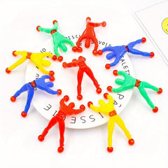 10pcs Wall Climbers Sticky Climbing Toys