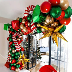 85pcs Christmas Party Decoration Balloon Set Large Arch Christmas Balloon