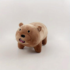 Cuddly Nude Bear Pillow Doll for Sleeping & Gifting