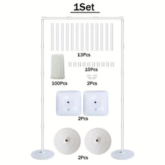 2m Balloon Stand Flower Kit Balloon Hold Stander Party Wedding Baby Shower