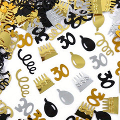 30th Birthday Party Decorations Crown 30 Number Balloon Cake Designs Golden Silv