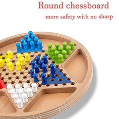Chinese Checkers & Gobang 2 In 1 Board Game
