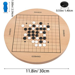 Chinese Checkers & Gobang 2 In 1 Board Game