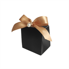 50pcs Solid Candy Box Small Gift Packaging Box With Ribbon - Party Favor