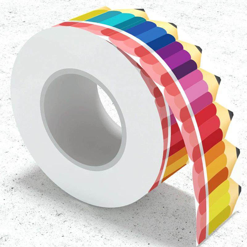 65 6ft Blackboard Pencil Border Sticker Decoration Back To School Supplies