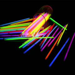 50Pcs Glow Stick Neon Necklace Bracelets Party Light For Wedding Festive
