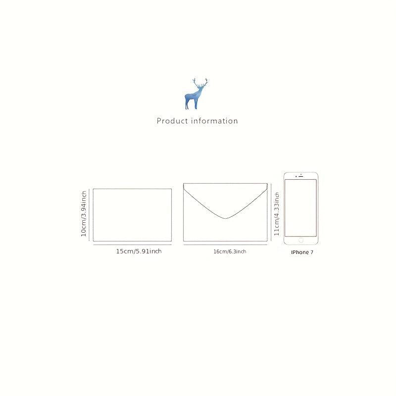 6pcs Thanksgiving Graduation Party Invitation Greeting Card with Envelope