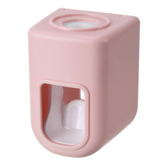 Automatic Toothpaste Squeezer & Holder for Tidy Bathroom