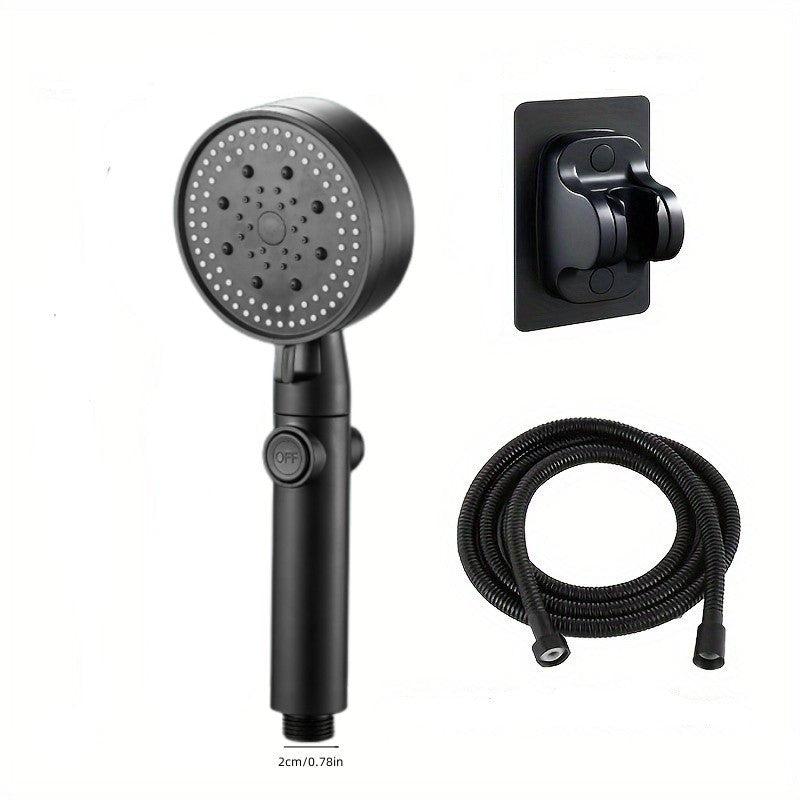 3pcs Adjustable Shower Head High Pressure Water Saving Shower Head
