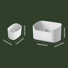 Cosmetic Storage Box Desktop Organizer Makeup Container Pencil Holder