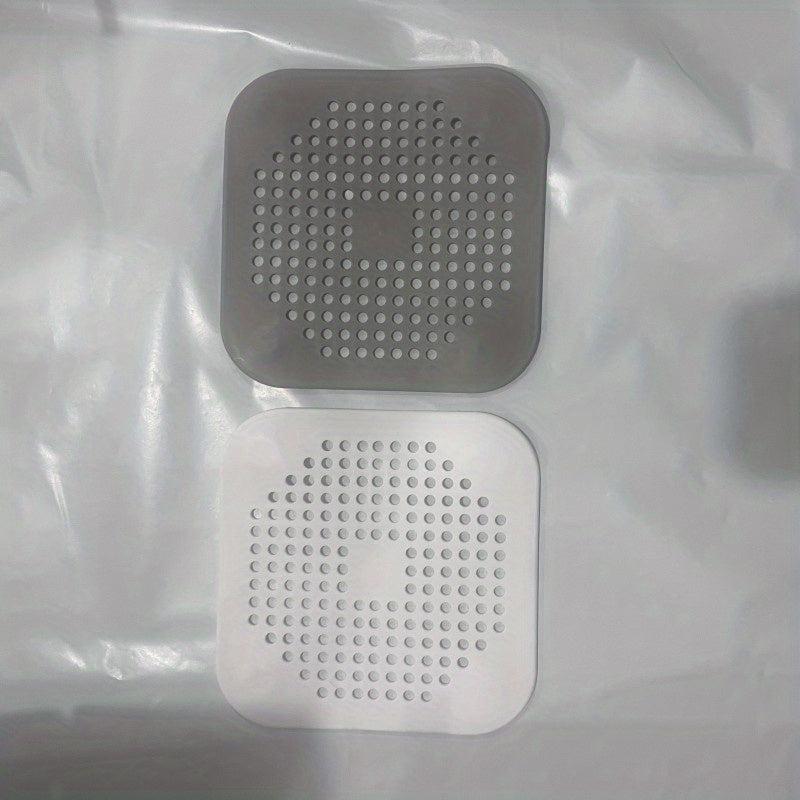 Silicone Shower Drain Hair Catcher Kitchen Sink Strainer