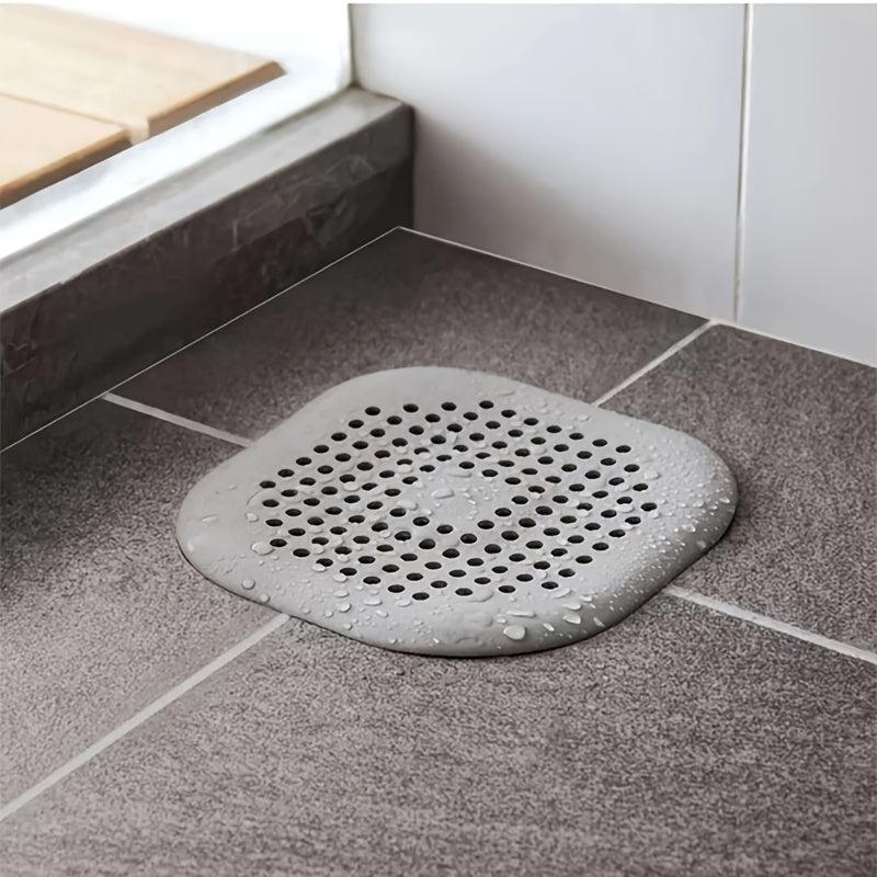 Silicone Shower Drain Hair Catcher Kitchen Sink Strainer