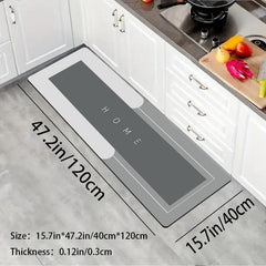 Diatom Mud Floor Mat Non slip Absorbent Mat Doorway Durable Dirty Foot Mat