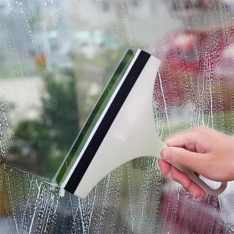 3pcs Shower Squeegee Window Glass Wiper Scraper Cleaner Brush