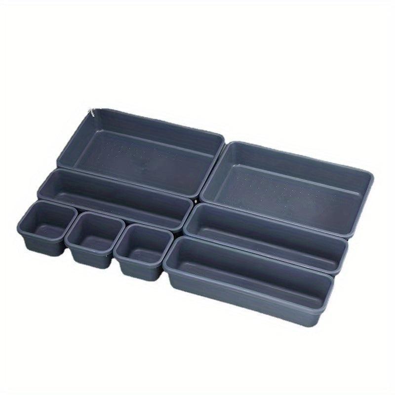 8pcs Drawer Storage Box Organizer dividers for Bathroom Office Kitchen
