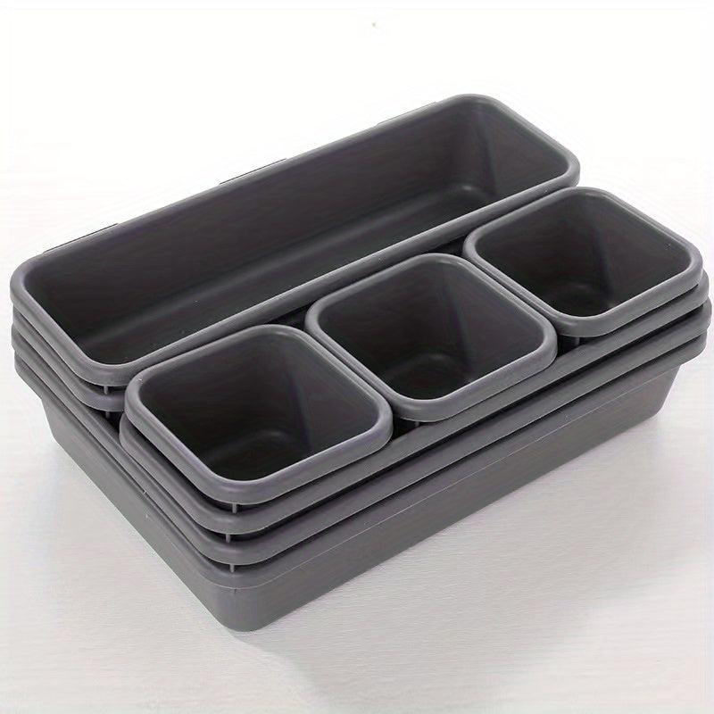 8pcs Drawer Storage Box Organizer dividers for Bathroom Office Kitchen