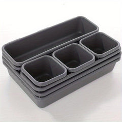 8pcs Drawer Storage Box Organizer dividers for Bathroom Office Kitchen