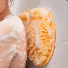 2pcs Shower Scrubber Tool Back Exfoliating Supplies Bathroom Bath Essential
