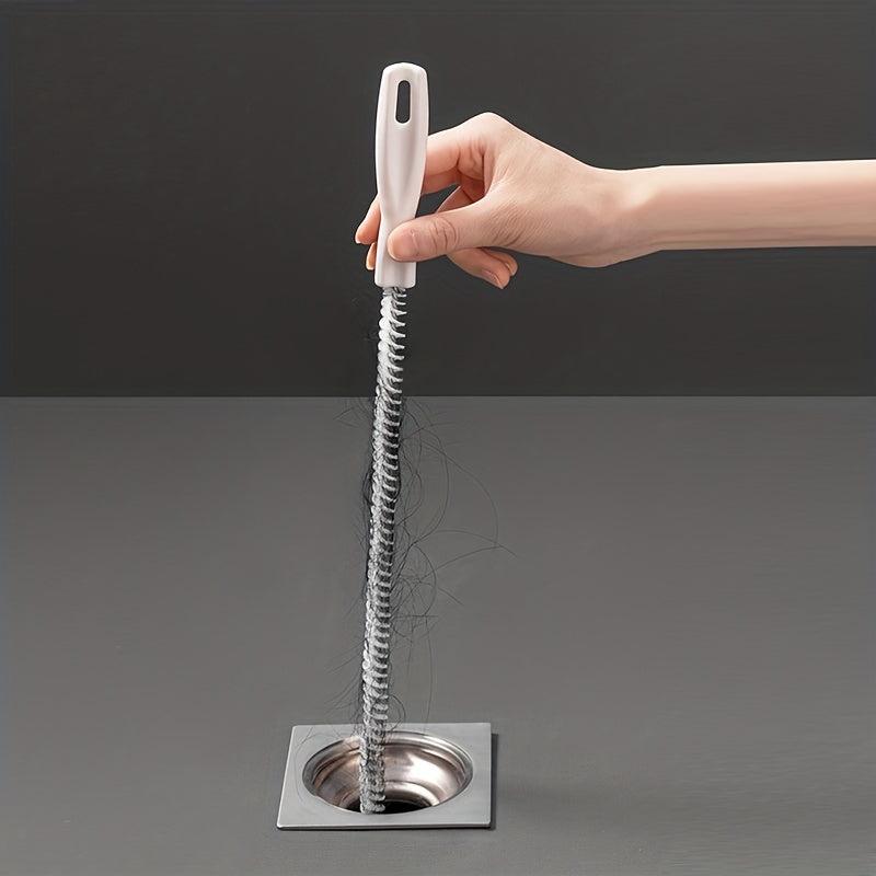 1pc Drain Snake Pipe Dredging Tool Sink Drain Cleaning Brush