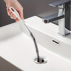 1pc Drain Snake Pipe Dredging Tool Sink Drain Cleaning Brush
