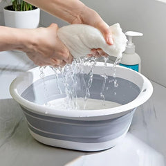 Portable Folding Basin Collapsible Wash Basin Lightweight